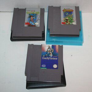 Vtg Nintendo Castlevania / Simon's Quest  / Deadly Towers Video Games LOT # 8